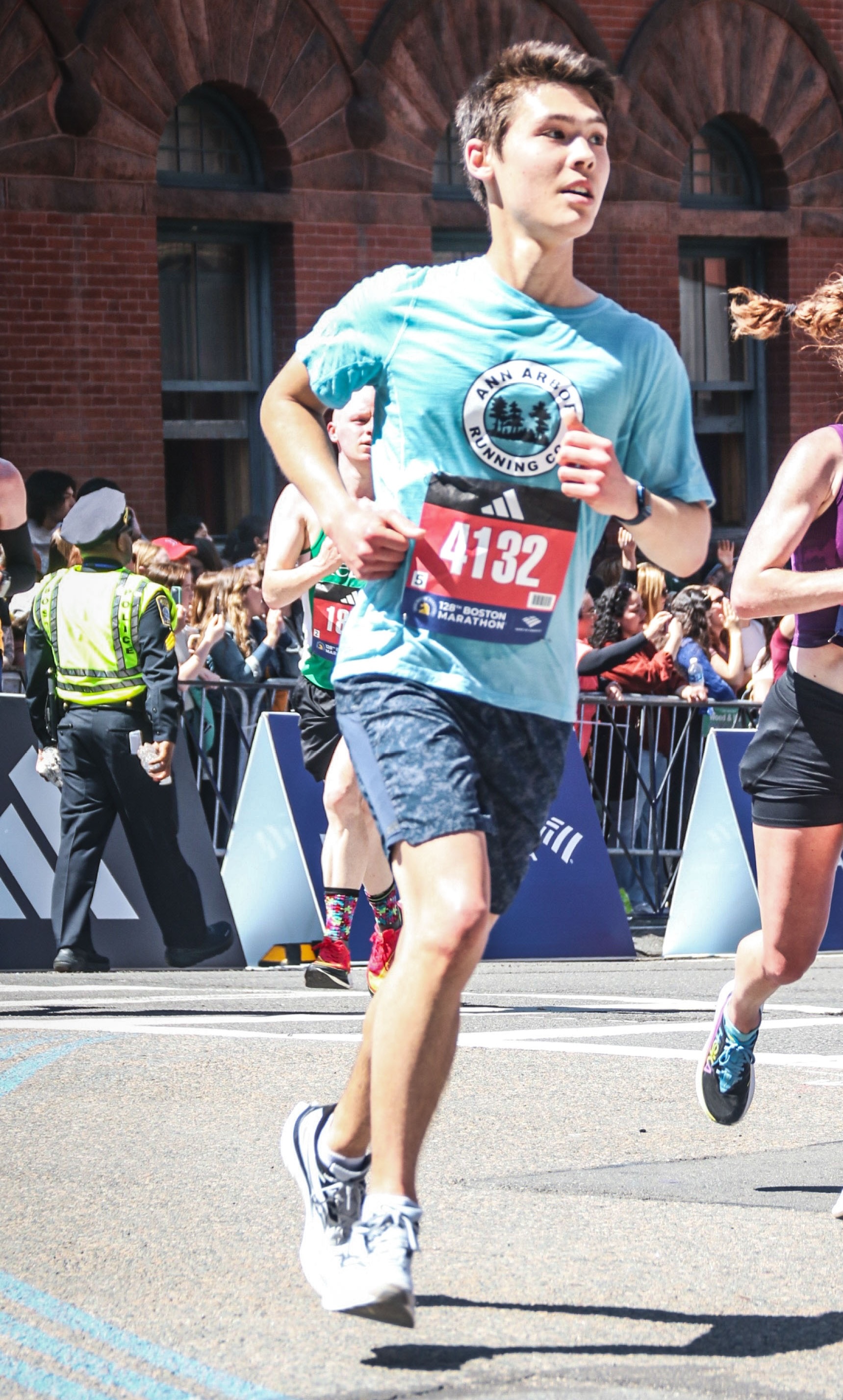 Boston Marathon running picture